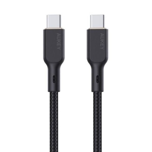 Aukey CB-KCC101 Circlet Blink Aramid Fiber USB C to C Cable -1m